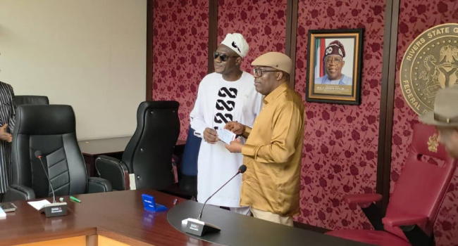 Fubara receives APC membership card amidst brewing faceoff with Assembly
